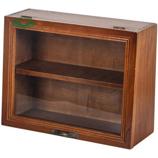 [Pfultr] Hộp trưng bày tường Tủ gỗ Hộp đựng bóng Hộp đựng cốc đựng bánh mì [MỚI]