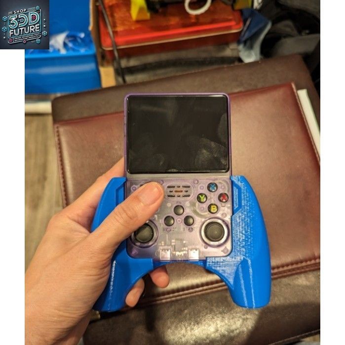 Bộ vỏ Grip cầm tay dạng công thái học cho máy Data Frog R36S in 3d chất lượng cao - shop_3d_diy - p5