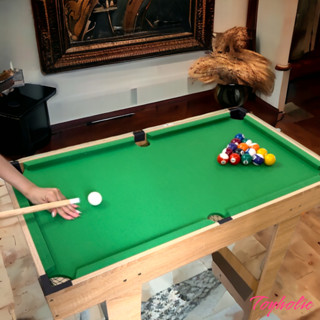 Bàn bida cỡ đại 92cm gỗ cỡ lớn áp phê tốt cho trẻ em và người lớn bộ trò chơi bộ quà tặng cho bé trai bé gái