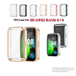 Dành Cho Huawei Band 10 / 9 / 8 Ốp Lưng TPU Mới Bảo Vệ Toàn Diện Phụ Kiện Ốp Lưng Bảo Vệ Màn Hình