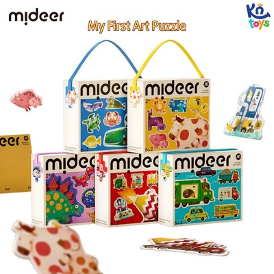 Đồ Chơi Ghép Hình Mideer My First Art Puzzle (Nhiều Chủ Đề) Cho Bé Từ 2 Tuổi