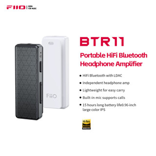 Fiio BTR11 Bluetooth 5.3 Thu LDAC 3.5 Mm Âm Thanh Không Dây Bộ Khuếch Đại Tai Nghe Cho JD1 FD11