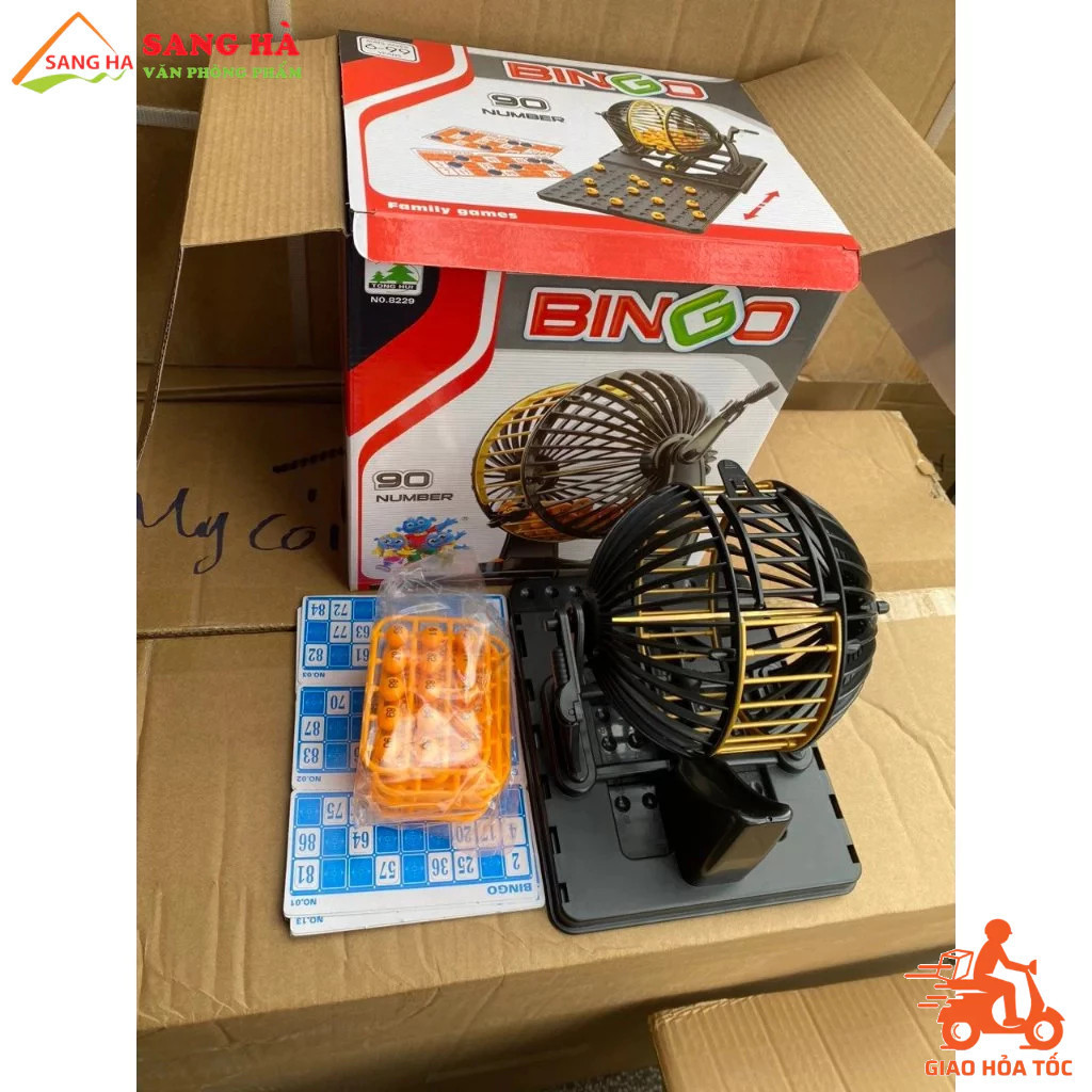 Bộ Đồ Chơi Lô Tô Loto Bingo 90 số