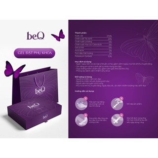  Gel đặt phụ khoa BEQ vị cứu tinh cho chị em phụ nữ  hộp 10 tupe x 5g  