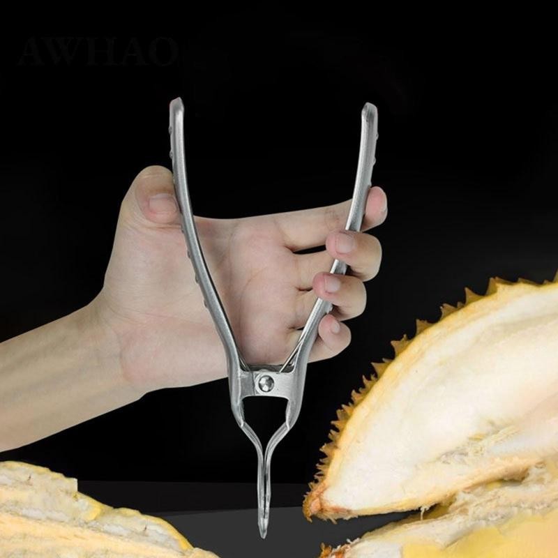 AWHAO Durian Mở Tiện Ích Durian Peel Breaking Tool cho nhà bếp dã ngoại tại nhà