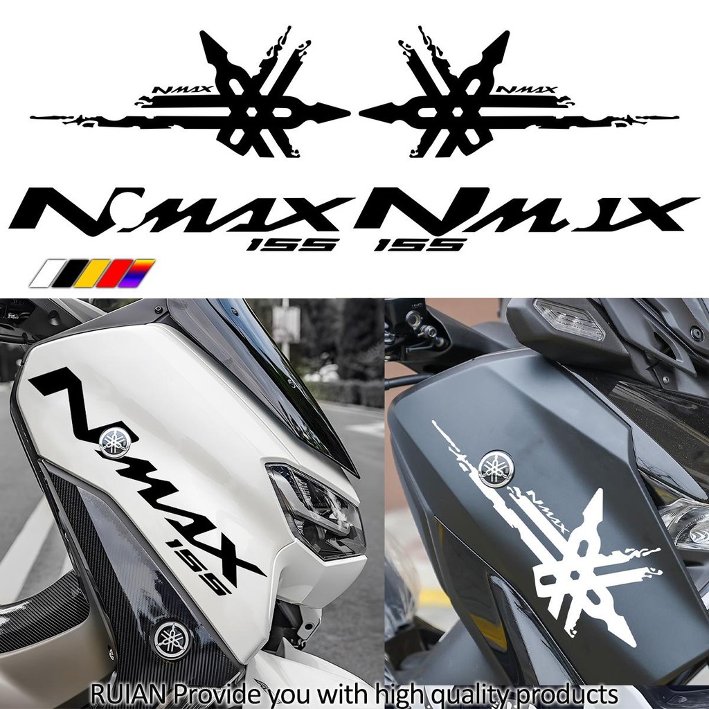 Yamaha NMAX155 2025 Xe Máy Phía Trước Miếng Dán Chống Thấm Nước Phản Quang Vinyl Decal Vinyl Vinyl D