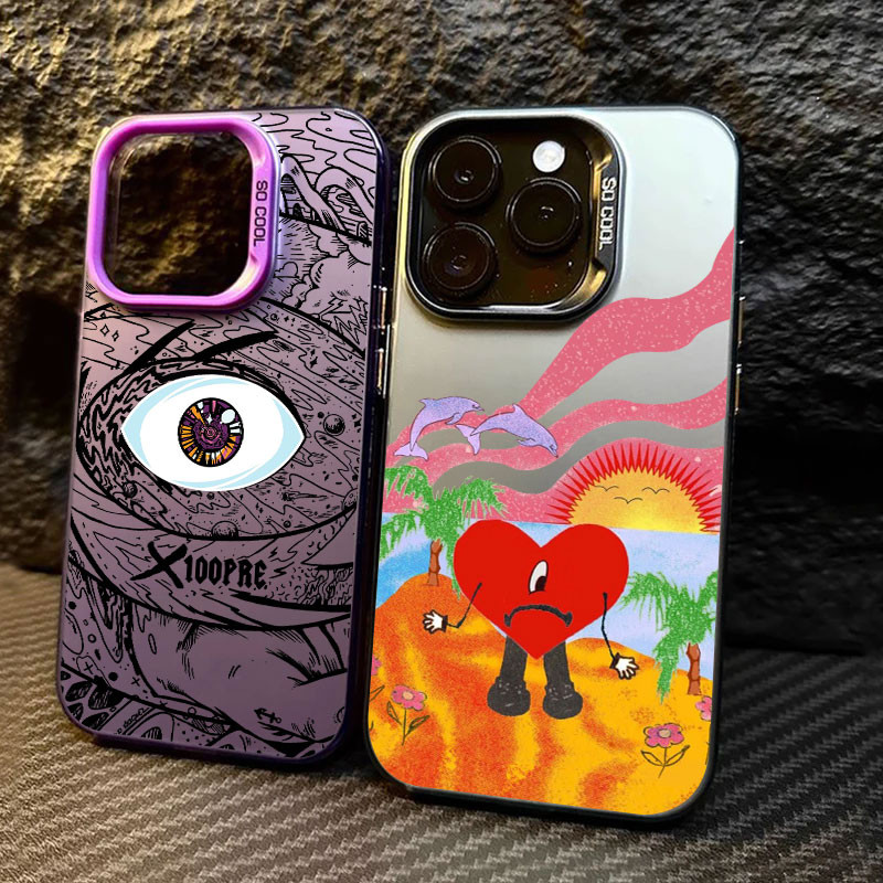 Bad-Bunny Love X100pre Coque Cho Apple Cho iPhone 16e 16 14 15 13 11 Pro Max Plus Ốp Lưng 12 13 Mini