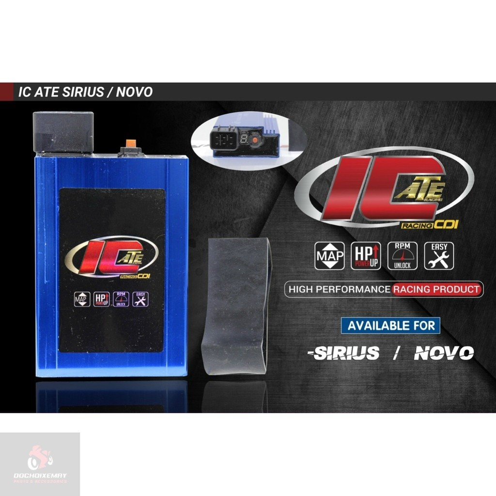 IC ĐỘ ATE Mở Tua Racing 8 Map Dream,Wave,Fu Neo, Wave A 110 , S110, RSX 110, Bl Sirius RC, Exciter 1