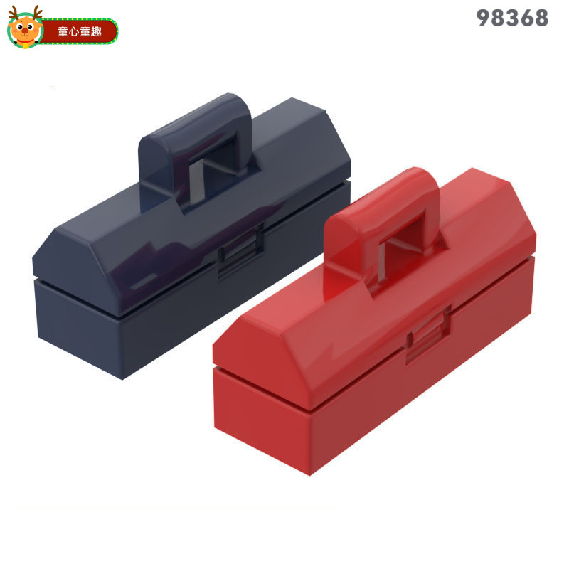 Tương thích với Lego 98368 Phụ kiện Hộp công cụ Vali Bộ phận chất lượng cao Đồ chơi MOC Đồ chơi lắp 