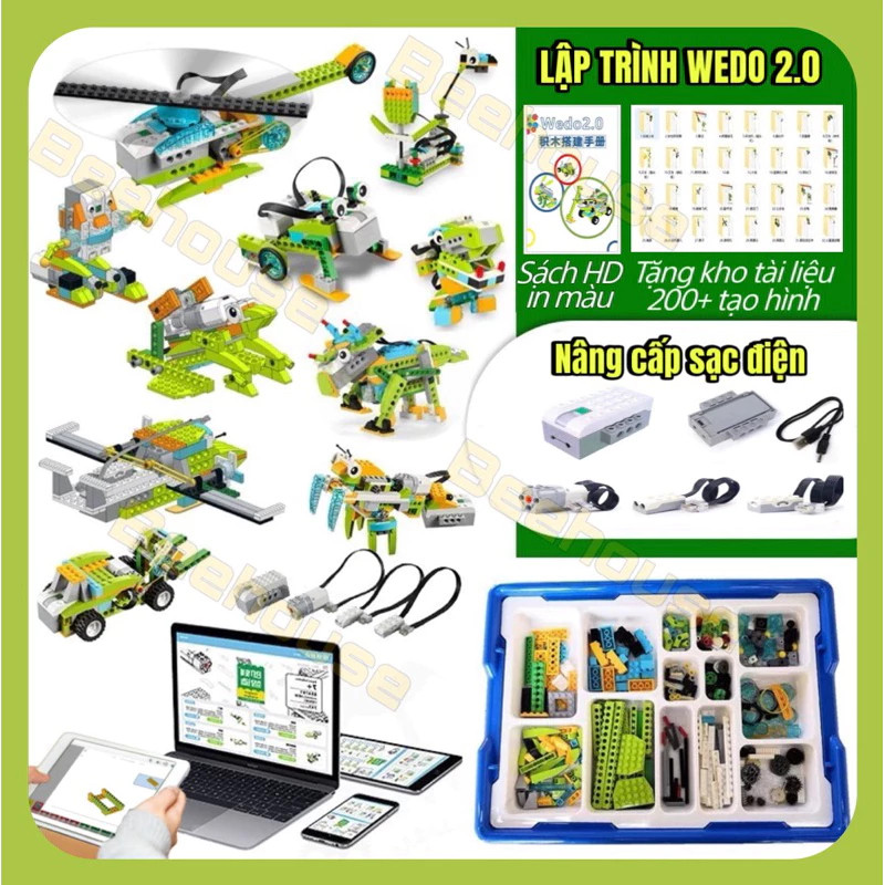 Bộ đồ chơi Lắp ráp lập trình WEDO 2.0 TECHNIC