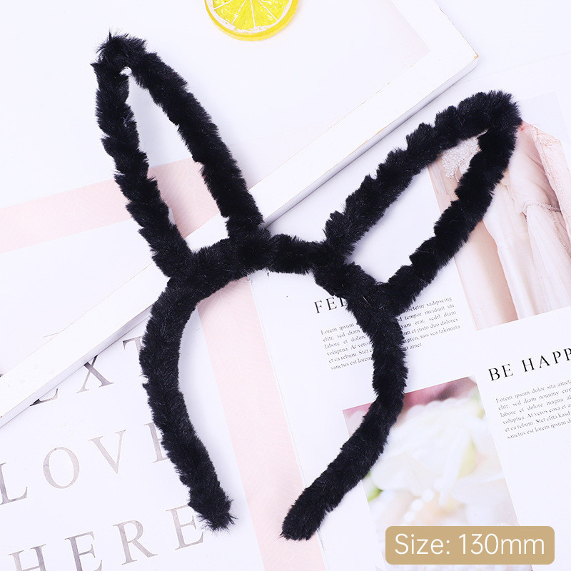 🌈Patrackiy✨Băng đô tai thỏ sang trọng  Băng đô rửa mặt hình tai thỏ dễ thương cho nữ