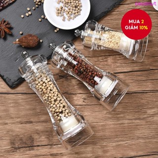 Máy Xay Acrylic Trong Suốt Máy Xay Tiêu Hướng Dẫn Sử Dụng Máy Nghiền Lõi Gốm Đa Năng Cruet Dụng Cụ Nhà Bếp
