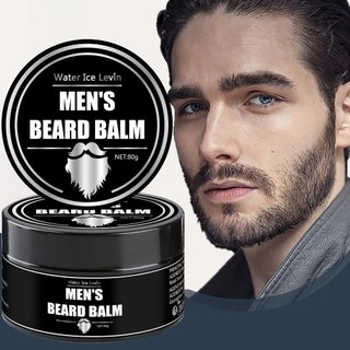 60g Nam Râu Kem Nam Râu Chăm Sóc Râu Sáp Râu Râu Kem Quý Ông Balm Chăm Sóc Tăng Trưởng Đen R4i8