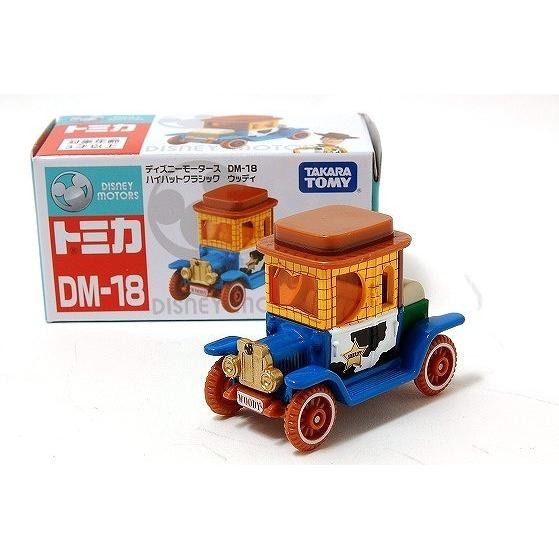 Xe mô hình nhân vật hoạt hình chàng cao bồi Woody Disney Motors DM-18 High Hat Classic Woody
