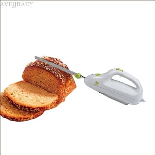 Avejjbaey Máy cắt bánh mì điện Cắt răng cưa Dụng cụ nhà bếp điện