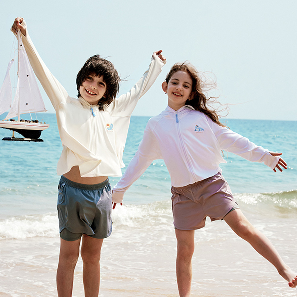 Áo khoác chống nắng Ohsunny cho trẻ em UPF 50 + Hoodie