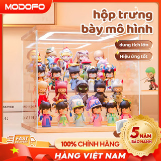 Tủ Kính Mika Trong Suốt, Trang Trí Đèn Led USB, Kệ Hộp Trưng Bày Mô Hình PopMart, Nước Hoa, Mỹ Phẩm Nhân Vật Yêu Thích