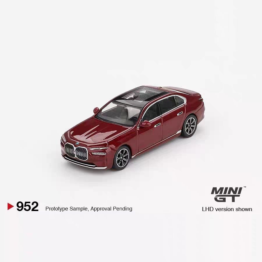 MINI GT 1: 64 BMW BMW BMW i7 xDrive60 Mẫu xe hợp kim 952