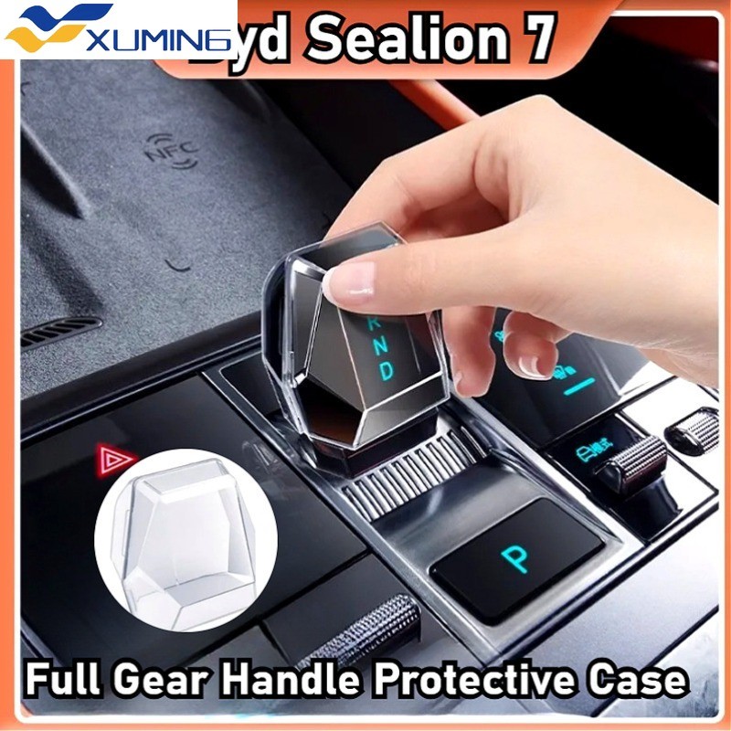 XM BYD Full Gear Shift Head Cover cho Byd Sealion 7 Sealion 6 Sửa đổi nội thất tự động