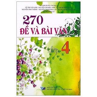 Sách - 270 đề và bài văn 4