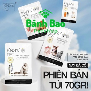 Pate king's pet gói 70g - pate cho mèo king pet