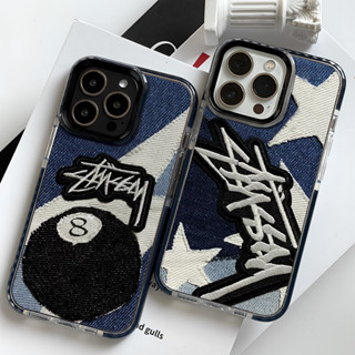 Ốp Cao bồi in Printed jeans iPhone 16 15 Pro Max 16 11 14 XR 13 12 Pro Max 8 7 6 6S Plus X Xs Max Se 2020 13 12 11 Thiết kế Vỏ Điện Thoại TPU Trong Suốt Mềm Chống Sốc thương hiệu thời trang , thương hiệu cao cấp Thương hiệu thời thượng