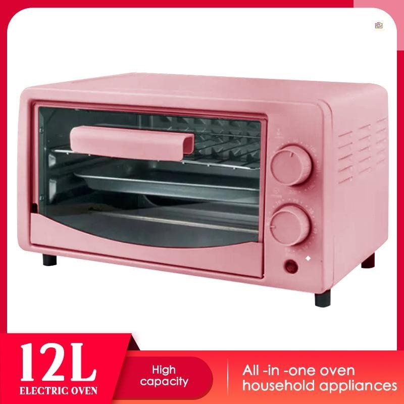 Lò nướng bánh mì điện 12L Lò nướng mặt bàn Lò nướng đối lưu nhỏ gọn Lò nướng bánh mì nhà bếp nhỏ Tiết kiệm không gian để sử dụng tại nhà