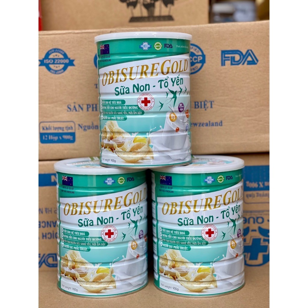 OBISURE GOLD Sữa Non Tổ Yến Tổ Yến Tốt Cho Hệ Tiêu Hóa Giúp Bồi Bổ Cơ Thể, Tăng Cường Sức Đề Kháng