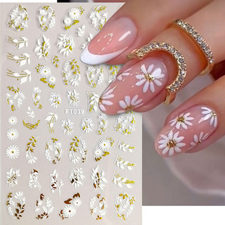 3d sakura slider elegent thiết kế pháp dán móng tay hoa cúc móng tay nghệ thuật đề can đề can trang trí móng tay nghệ thuật làm móng tay trang trí