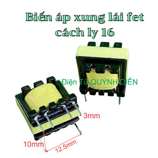  EE16 biến áp cách Ly 16 Quấn Sẵn  Dây Đồng 0.25mm  giá 1 cái - Linh kiện điện tử Quỳnh Diễn 