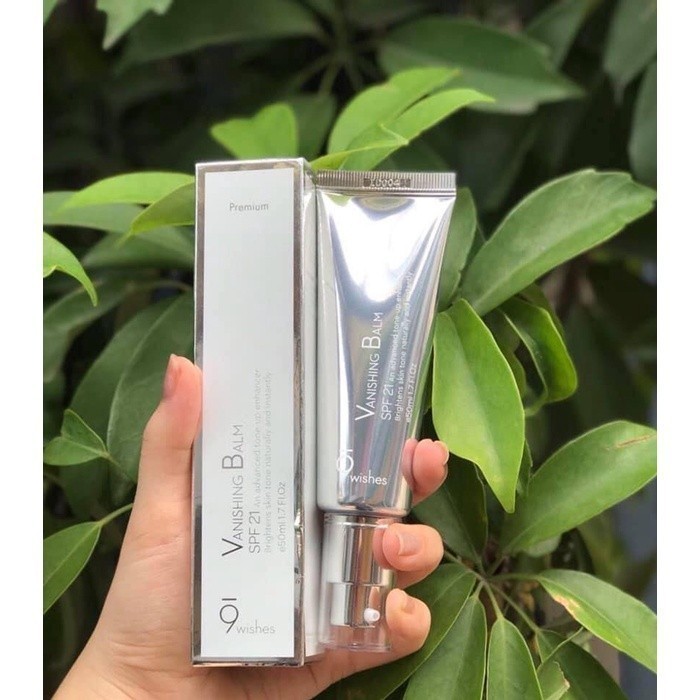 Kem Dưỡng 9wishes Premium Tone up Vanishing Balm-nâng tone da - MÈO BEAUTY