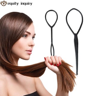 Yêu THÍCH YÊU CẦU Móc Bím Tóc Thời Trang Salon DIY Dụng Cụ Làm Tóc Sử Dụng Tại Nhà Dụng Cụ Kiểu Tóc Vòng Đuôi Kẹp Tạo Kiểu Tóc Cho Đuôi Ngựa Bím Tóc