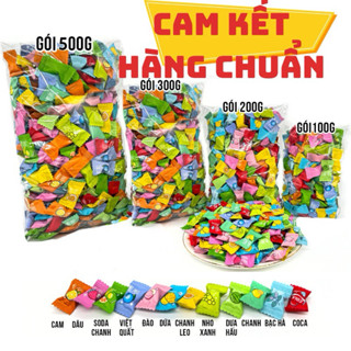 LOẠI XỊN 12 Vị - 500Gr Kẹo Ngậm Trái Cây, Kẹo Ngậm Mini Thơm Miệng Mát Lạnh Bạc Hà XiaoKeAoLa