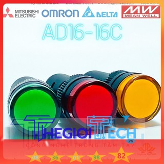 Đèn báo pha phi 16 ad16-16c led 3 màu