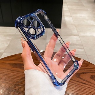 Ốp điện trong suốt mạ điện cho IPhone 16 Pro Max 15 14 11 13 12 Pro Max 14Plus Vỏ chống sốc