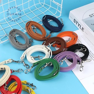 Oukwca 120cm Da Đeo Vai Túi Tay Cầm DIY Thay Thế Ví Tay Cầm Bạc Khóa Cho Túi Xách Thắt Lưng Túi Dây Đeo Phụ Kiện Mới