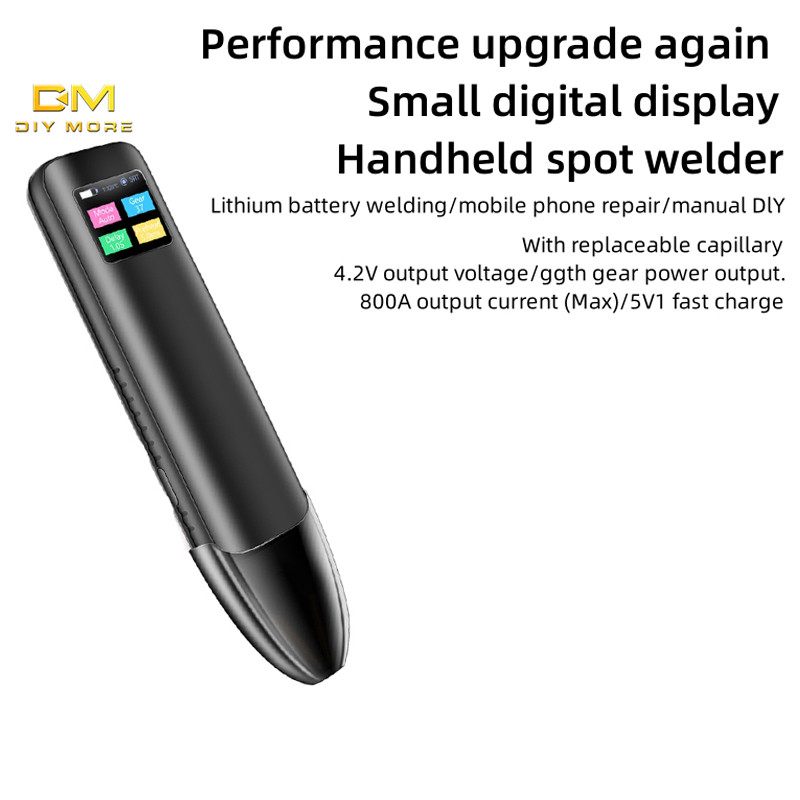 DIYMORE DC4.2V 800A 2600 MAh Kỹ Thuật Số Nhỏ Cầm Tay Điểm Máy Hàn Thích Hợp Cho Pin Lithium 18650 Hộ