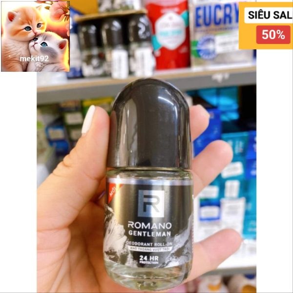 Lăn khử mùi Romano Gentleman 25ml