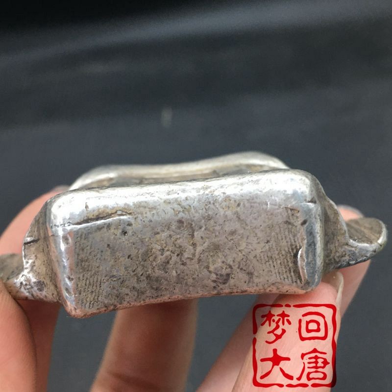 Cổ Linh Tinh Bộ Sưu Tập Nhà Thanh Cổ Bạc Thỏi Vuông Bạc Thỏi Đồng Cũ Chính Hãng Cũ Bộ Sưu Tập Đồ Dùn