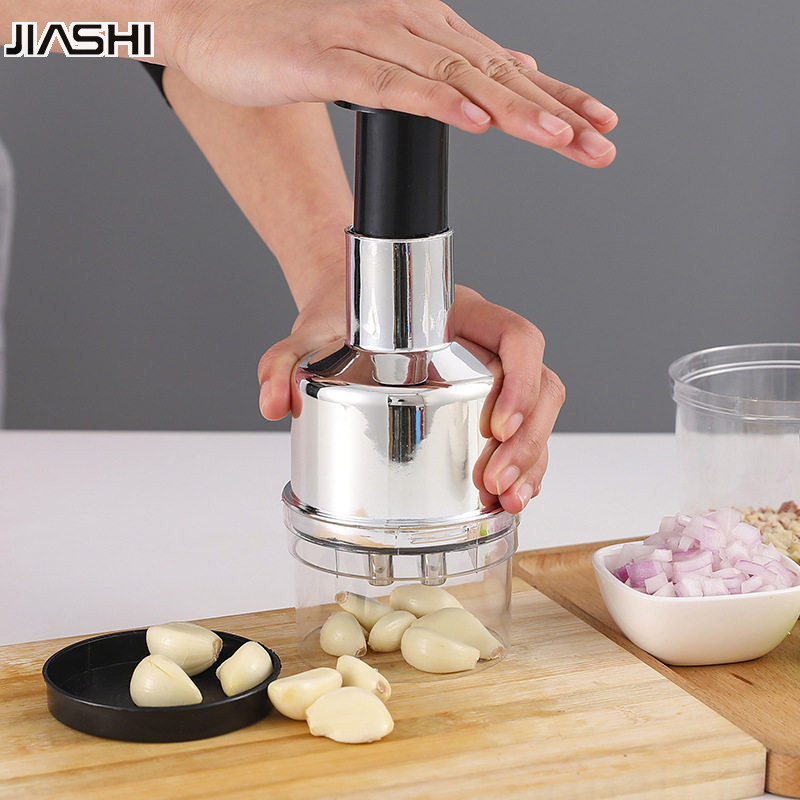 JIASHI Nghiền tỏi, cắt lát tỏi, hành tây, gừng, đồ dùng nhà bếp tỏi