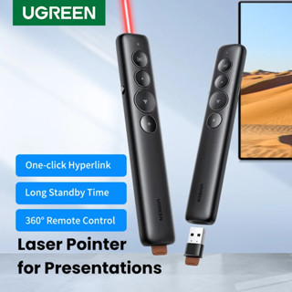  Con trỏ Laser UGREEN 2.4G Con trỏ Laser đa chức năng không dây cho bài thuyết trình Bút biến trang 