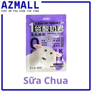 Sữa Chua XINCHONG Cho Chó Mèo Túi 50g, Sữa Chua Sữa Dê Hỗ Trợ Tiêu Hóa Cho Thú Cưng