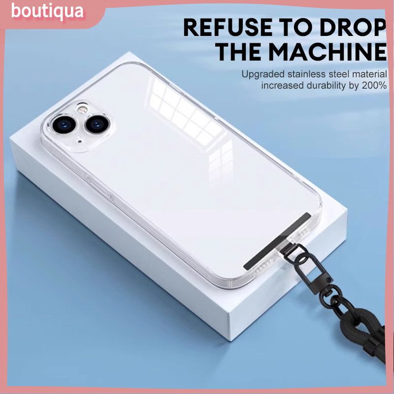 Kẹp điện thoại bằng kim loại mịn Dây buộc điện thoại Miếng đệm mỏng Tấm treo nhẹ-BA | BigBuy360 - bigbuy360.vn