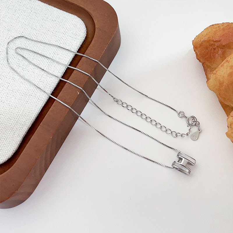 Đồng hồ cổ bạc 925 trắng fritillary phong cách châu Âu và Mỹ