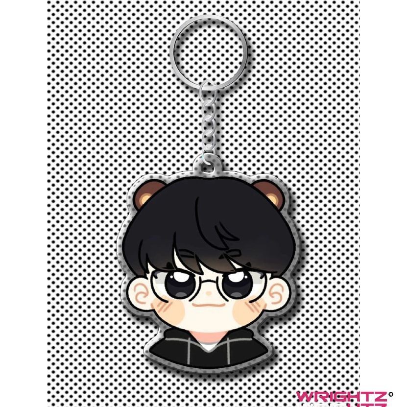 Móc Khoá T1 Tuyển Thủ League Of Legends Faker Keria Gumayushi Oner Zeus Chibi Treo Cặp Sách, Balo Tr