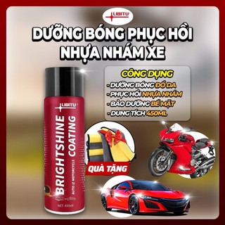  Giải Pháp Phục Hồi Nhựa Nhám Ô Tô Xe Máy Tại Nhà - Chai Xịt LIBITU 450ml Tiện Dụng - Hiệu Quả Ngay Không Tốn Công Chà 