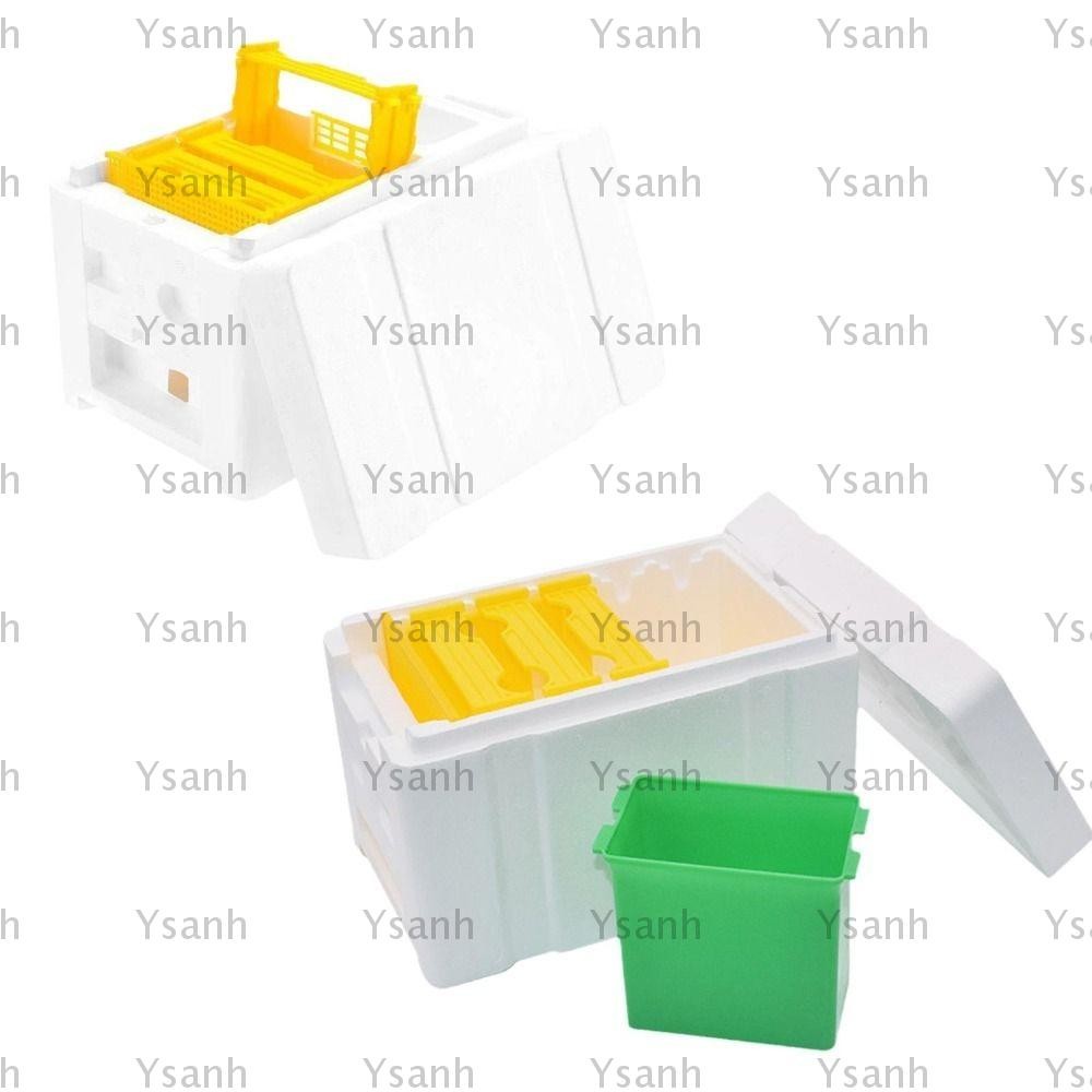 YSANH Beekeeper Garden Pollination Box, Box Bee Mating Box Foam Bee Hive Box Queen Bee Breed Box, Th