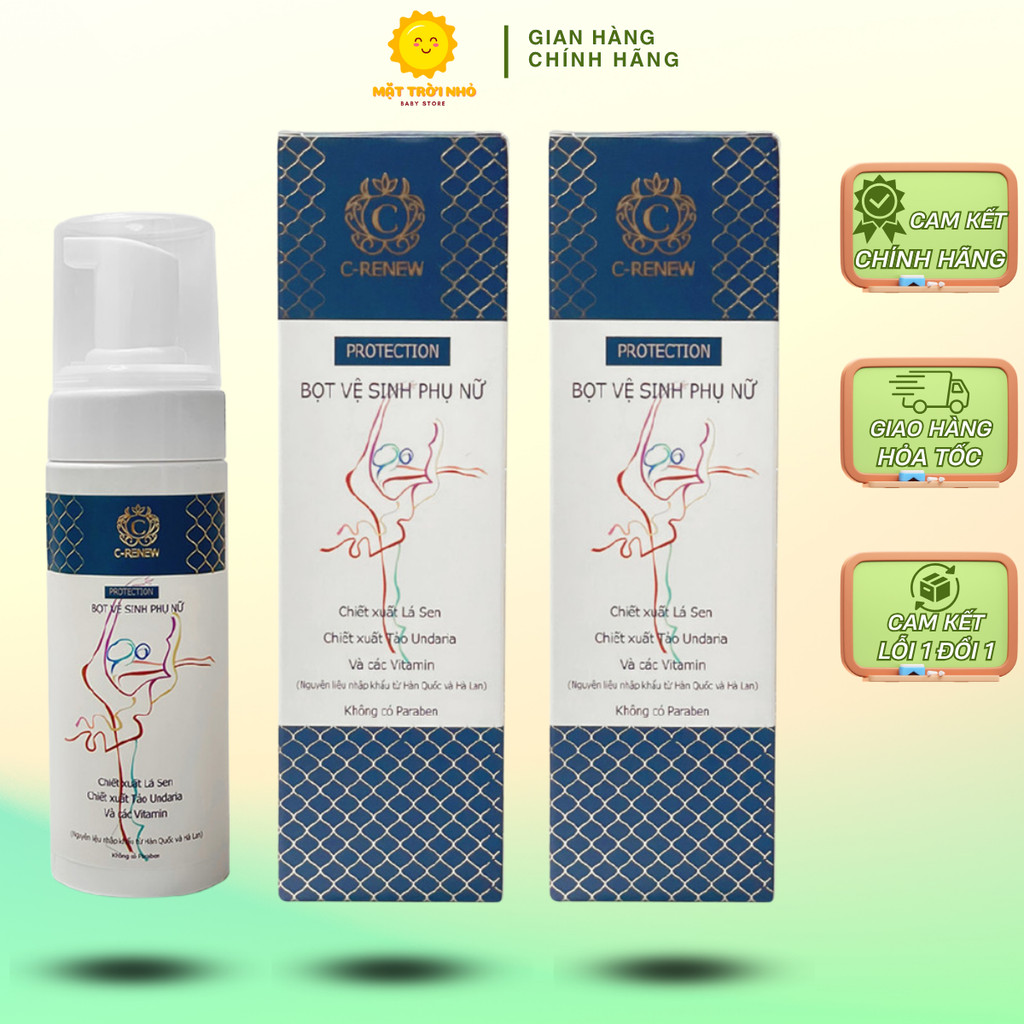 Bọt Vệ Sinh Phụ Nữ C-Renew Chai 125ml