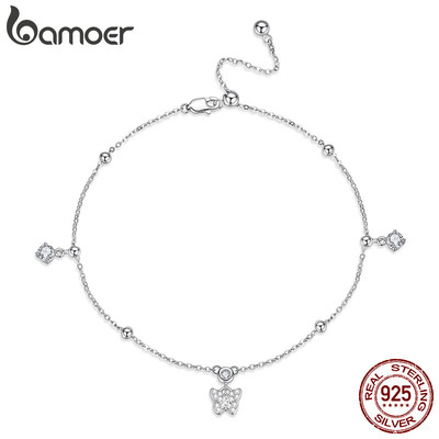Bạn sẽ yêu thích vòng chân bướm bạc 925 này - một món quà trang sức nữ không gây kích ứng da.