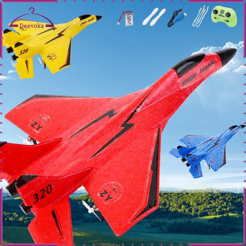 Đồ chơi máy bay RC, Mô hình máy bay phản lực RC Glider có đèn pin, Máy bay tạo bọt RC